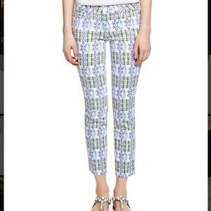Tory Burch patterned jeans
